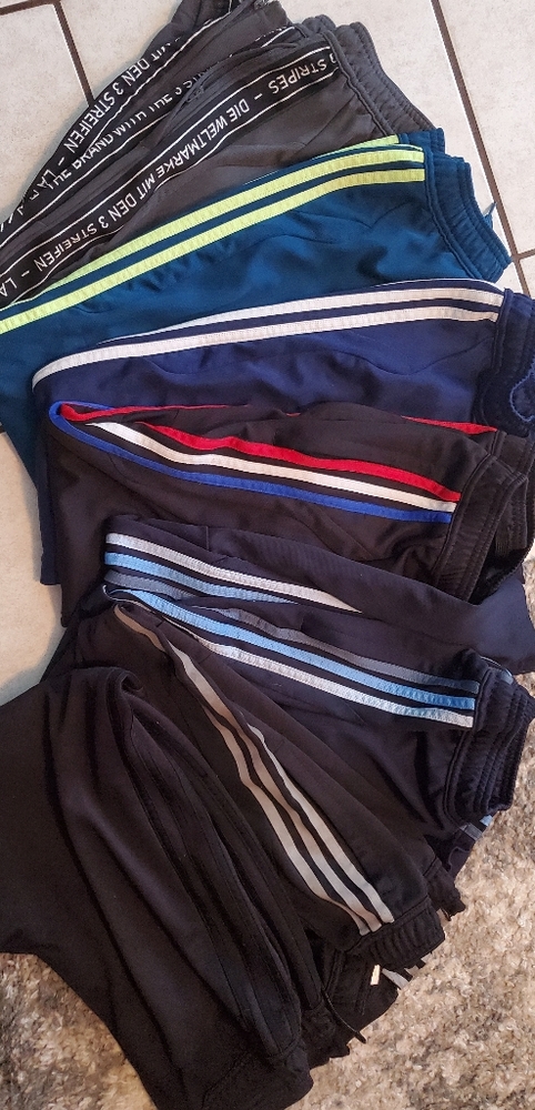 Bundle(7)Adidas Boys' Climalite Sport Jogger Pants
